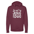 Loved By Jesus & My Dog Midweight Hoodie