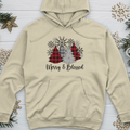 Merry & Blessed Christmas Midweight Hooded Sweatshirt VIP