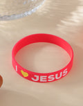 I Love Jesus Rubber Bracelet
