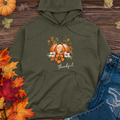 Thankful Foliage Pumpkin Midweight Hooded Sweatshirt VIP